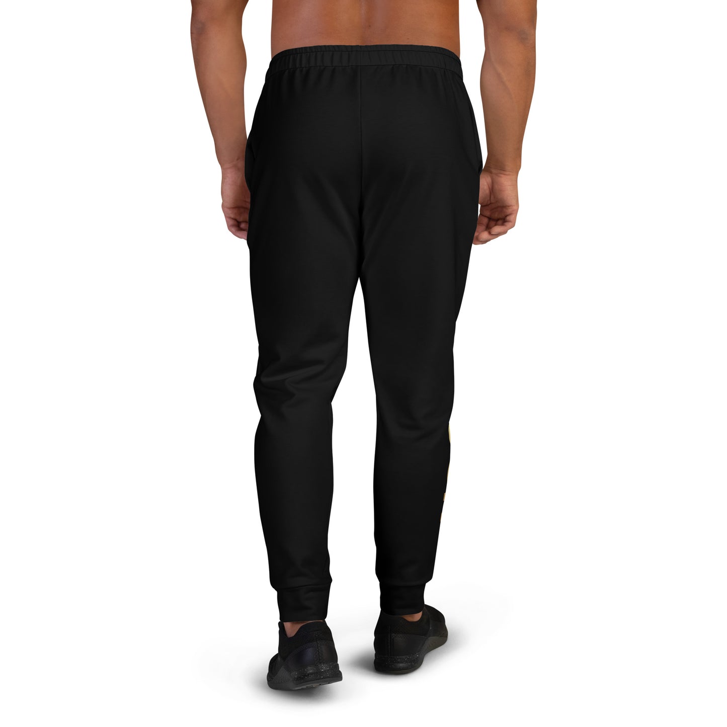 Men's Joggers (black, Princedon gold)