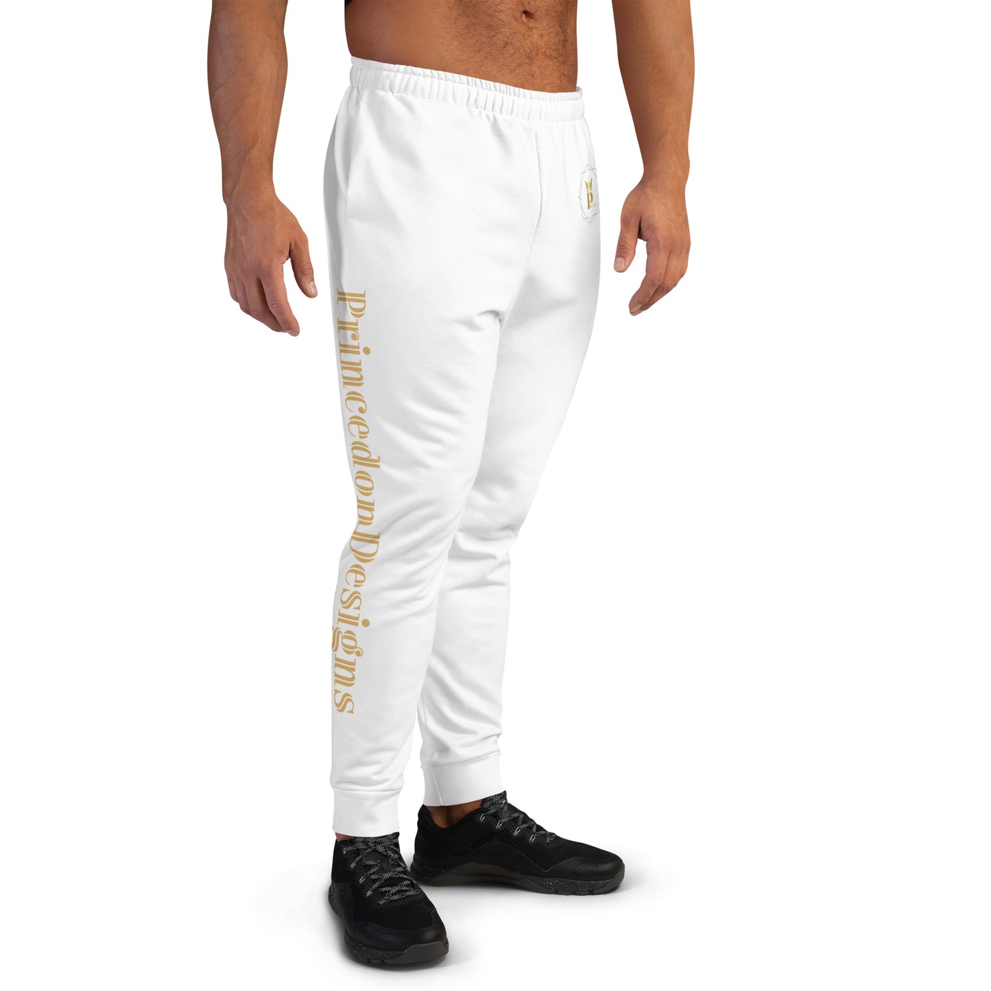 Men's Joggers (PRINCEDONDESIGNS GOLD)