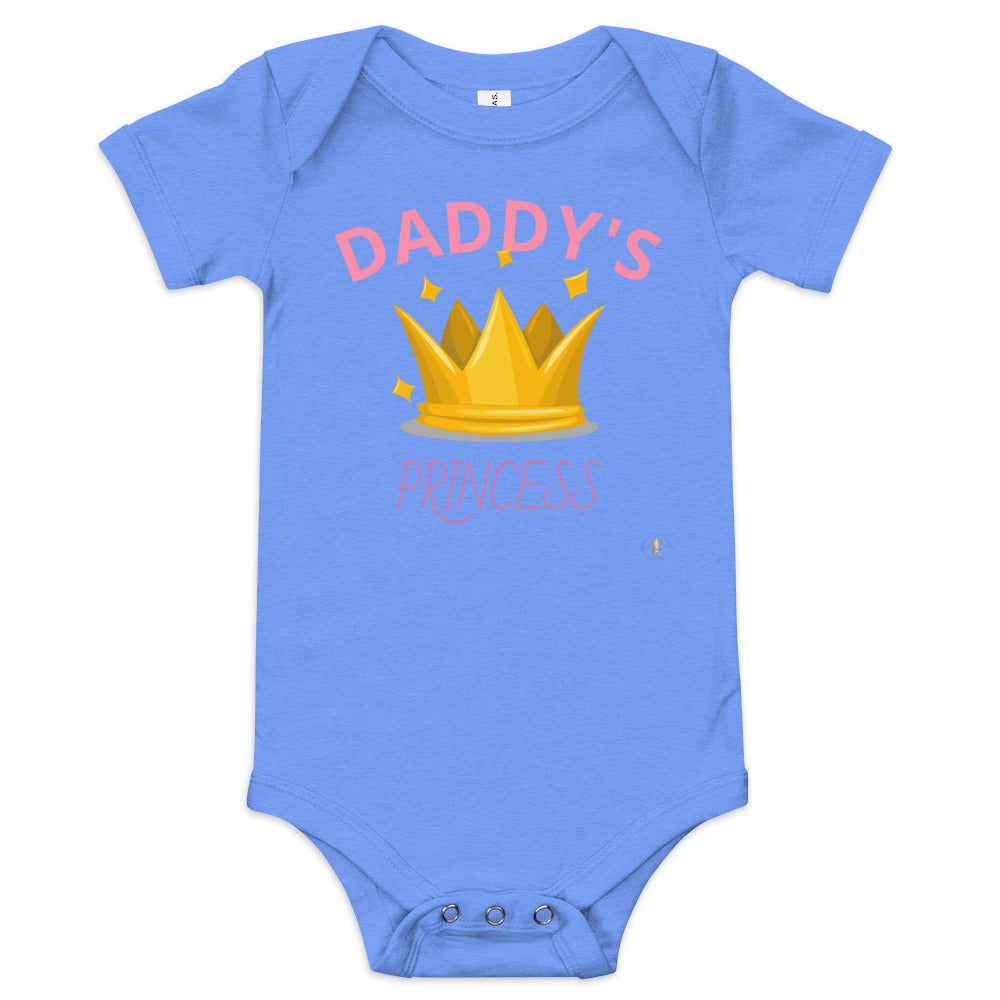 Baby Short Sleeve One Piece (Daddy's Princess)