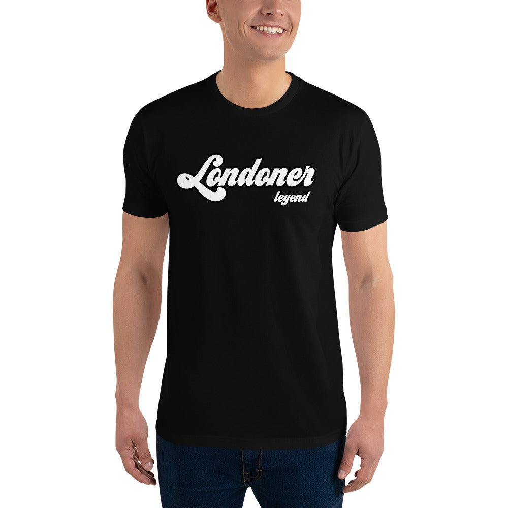 Men's Short Sleeve T-Shirt (Londoner Legend, white text)