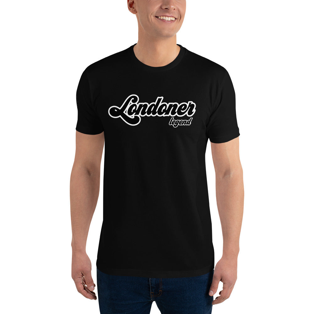 Men's Short Sleeve T-Shirt (Londoner Legend, black text)