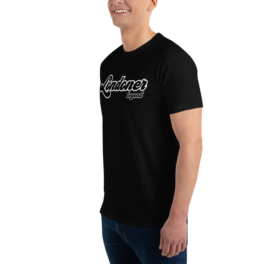 Men's Short Sleeve T-Shirt (Londoner Legend, black text)
