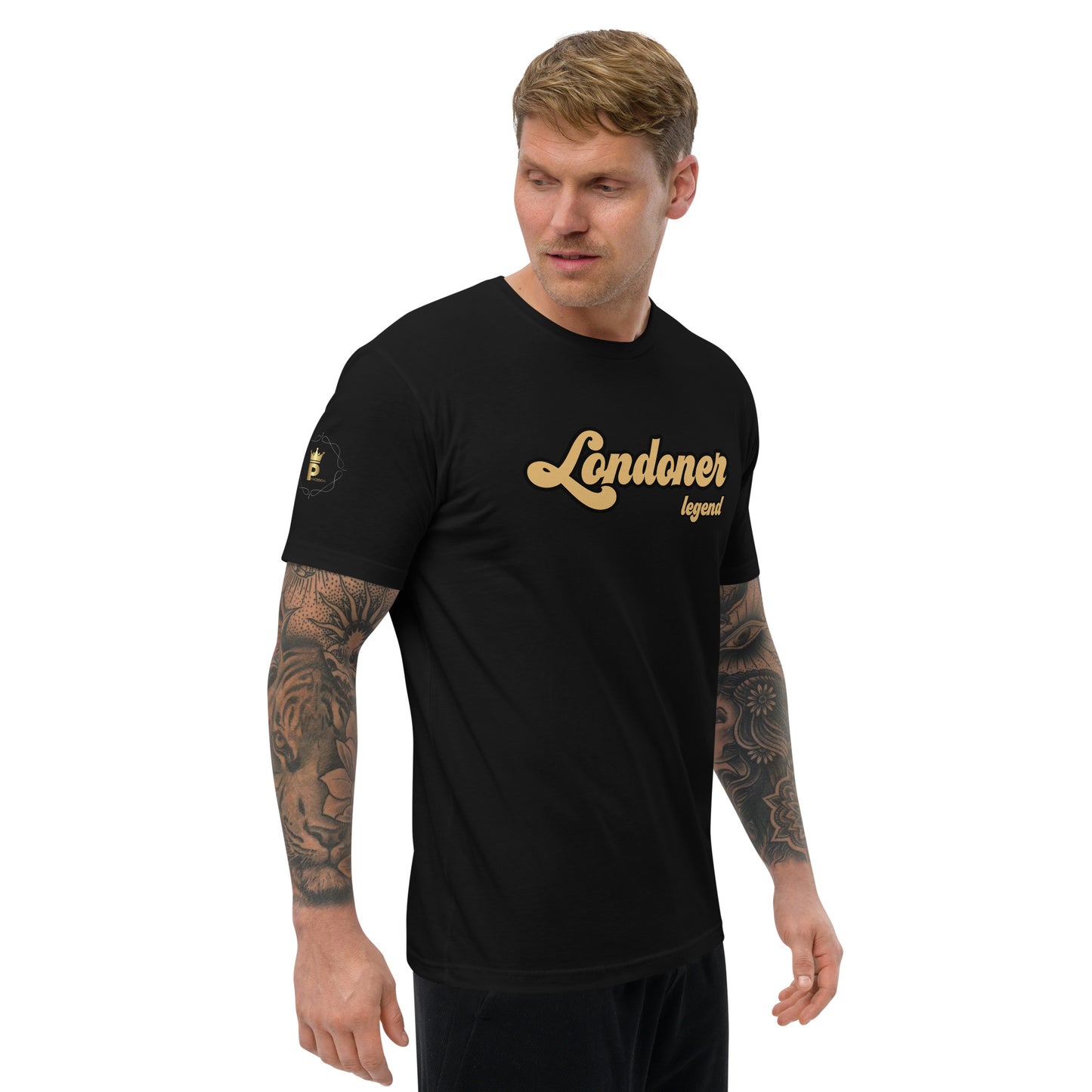 Men's Short Sleeve T-Shirt (Londoner Legend, gold)