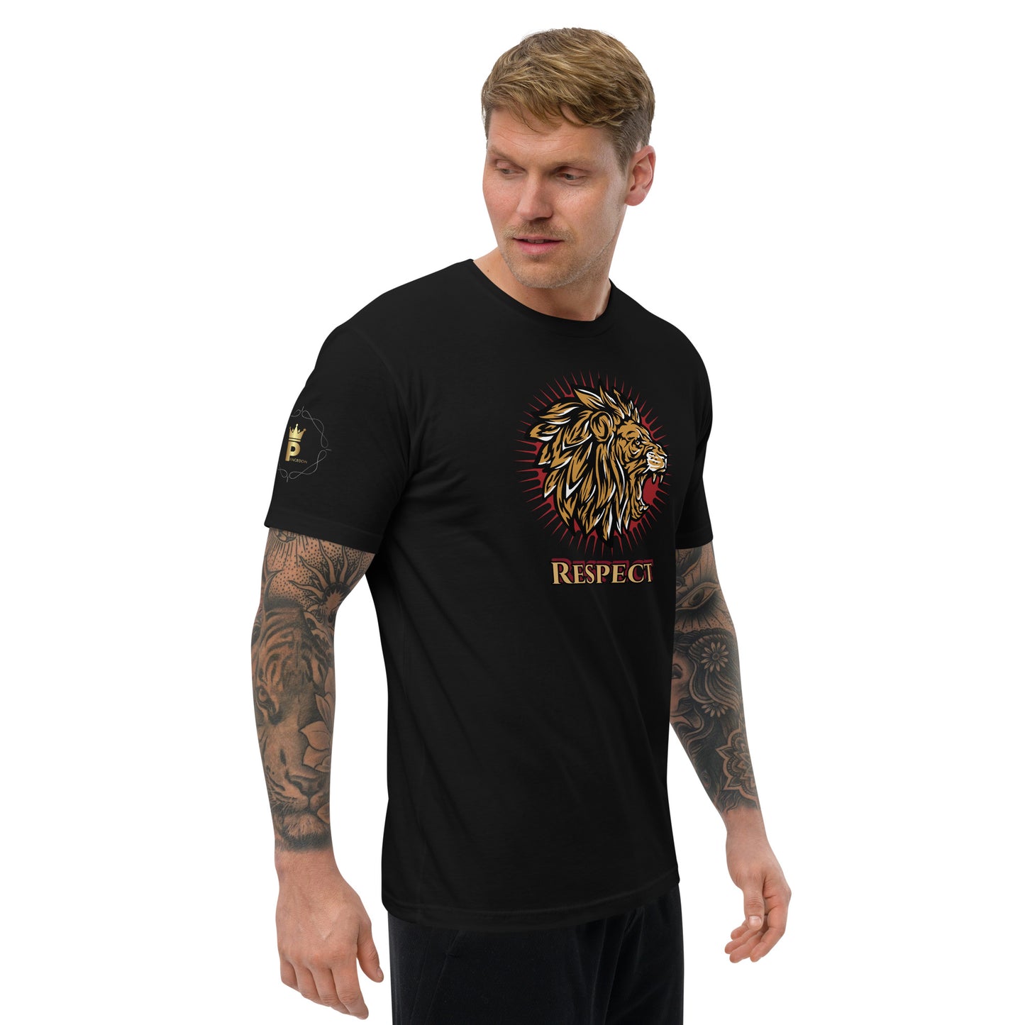 Men's Short Sleeve T-Shirt (Lion Respect)
