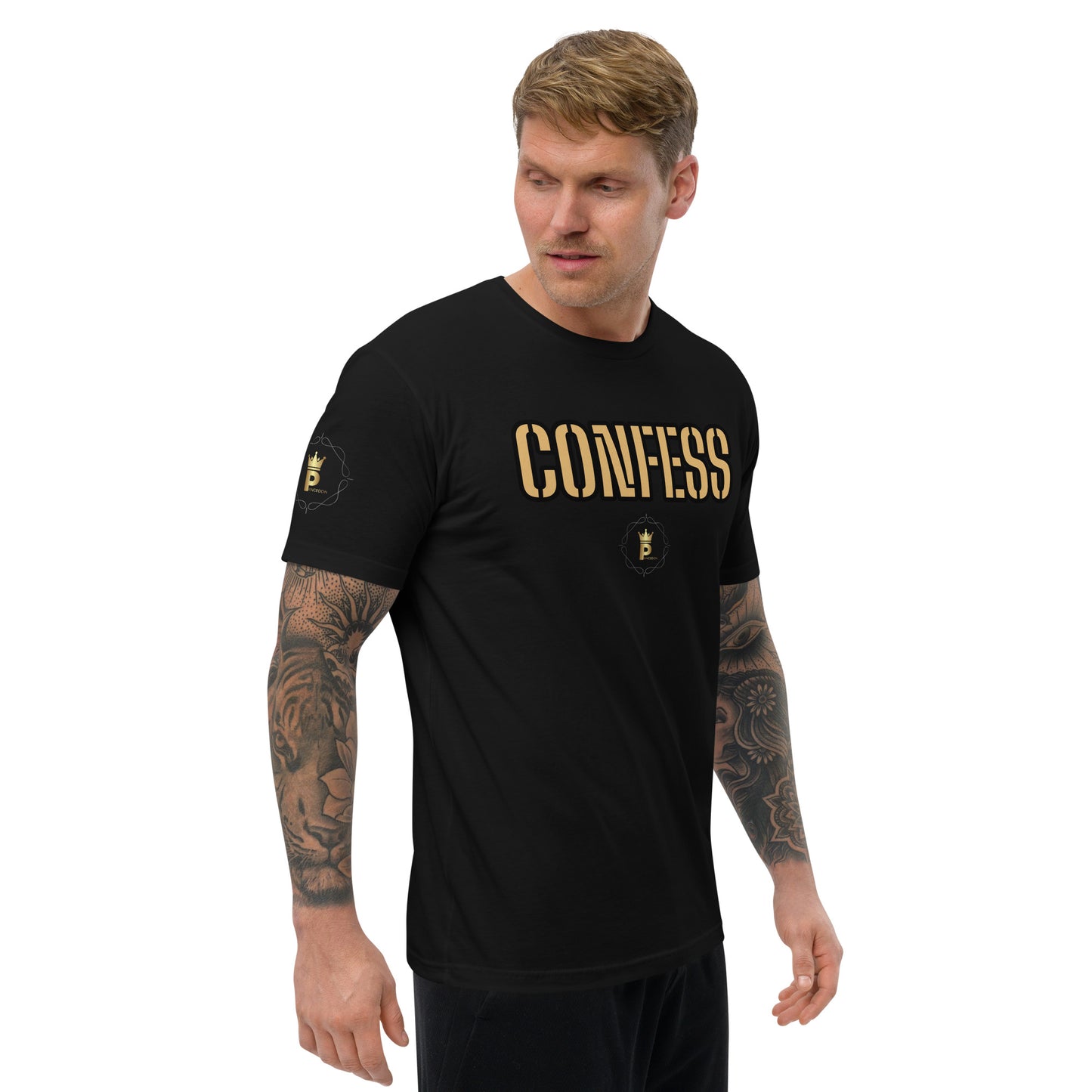 Men's Short Sleeve T-shirt (Confess)