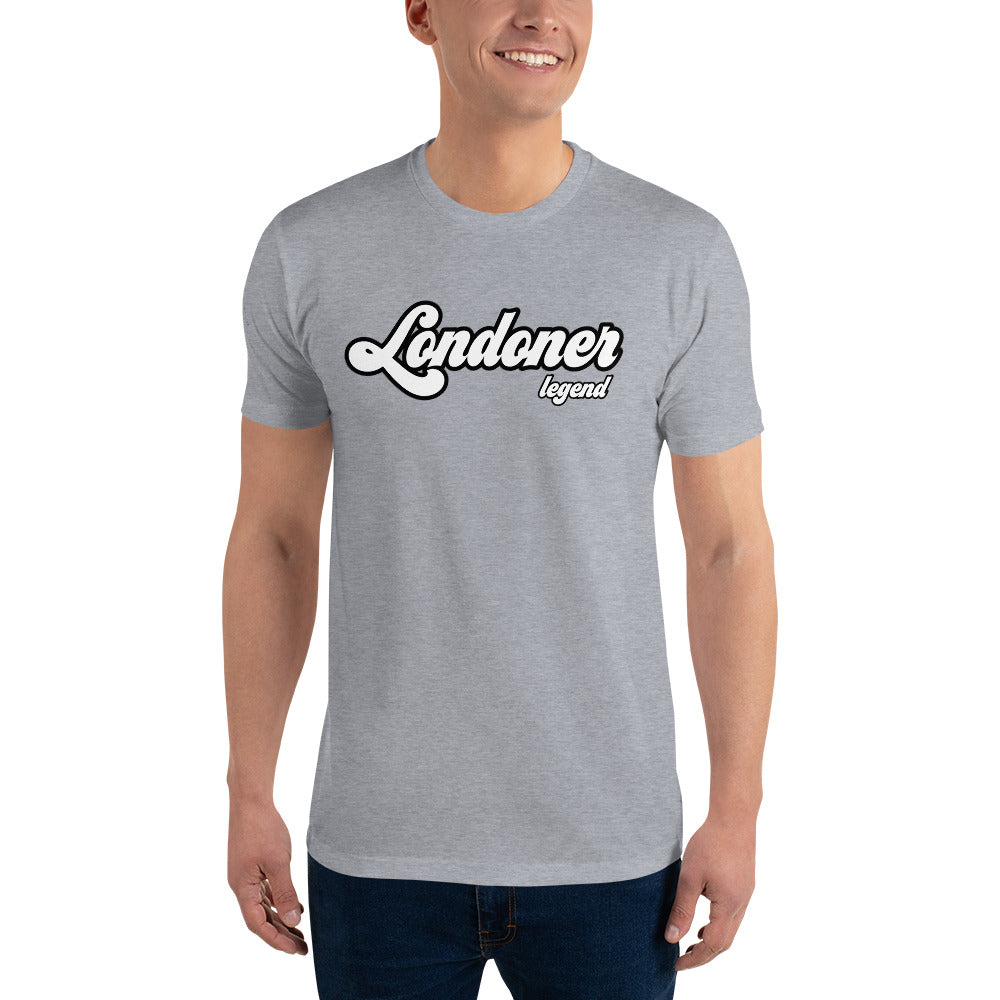 Men's Short Sleeve T-Shirt (Londoner Legend, white text)