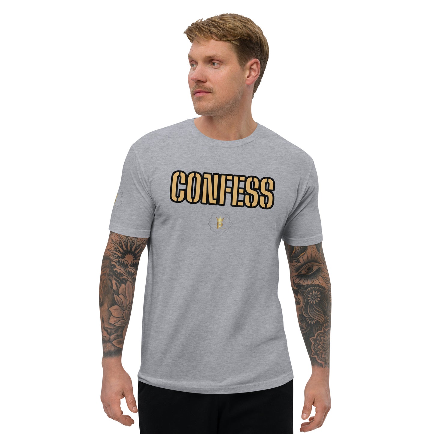 Men's Short Sleeve T-shirt (Confess)