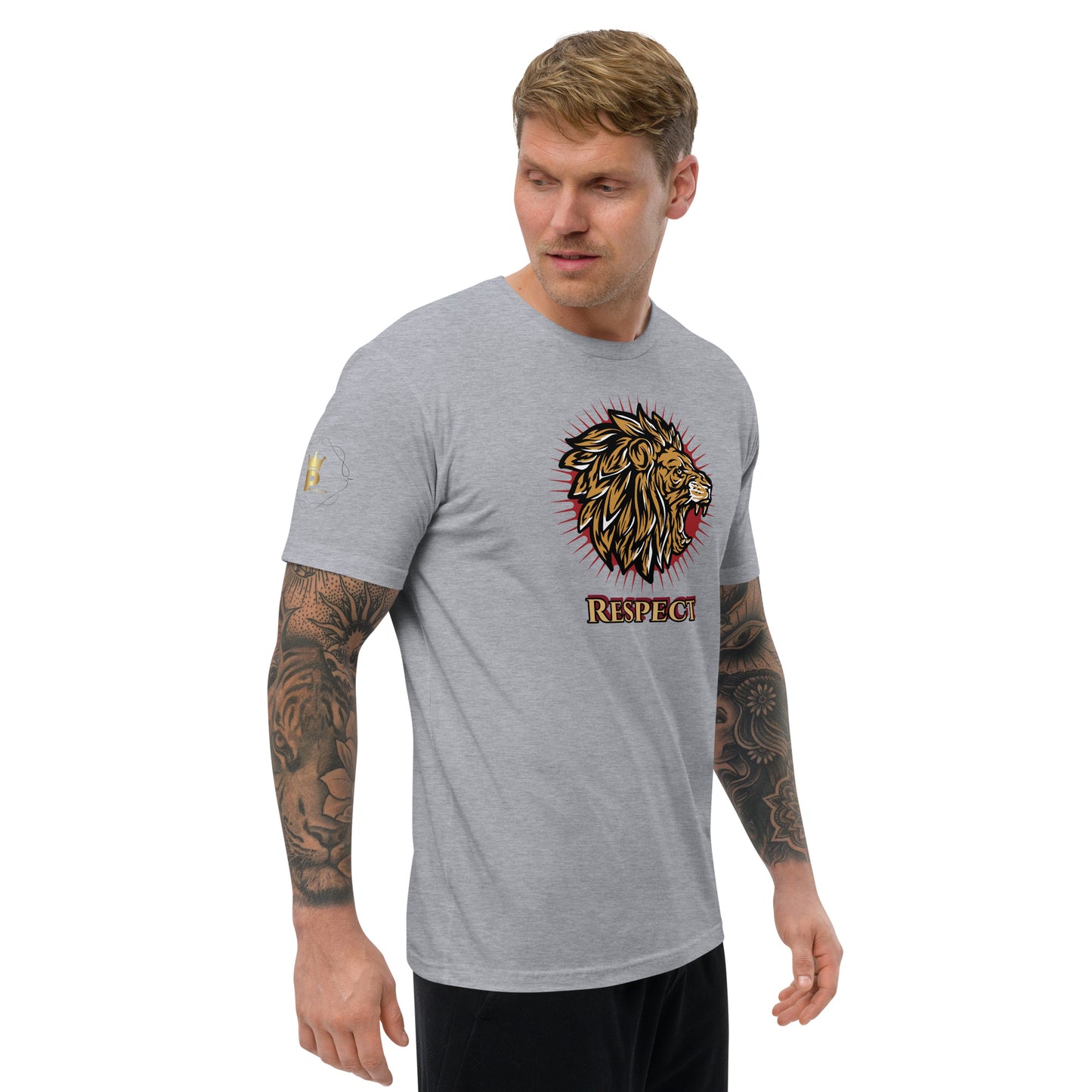 Men's Short Sleeve T-Shirt (Lion Respect)