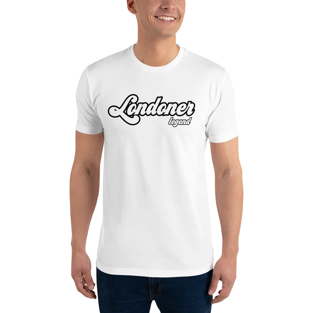 Men's Short Sleeve T-Shirt (Londoner Legend, white text)