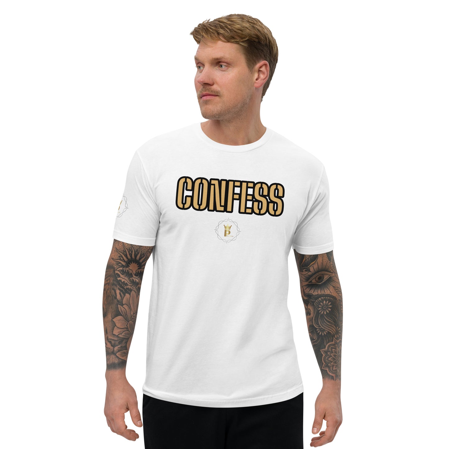 Men's Short Sleeve T-shirt (Confess)
