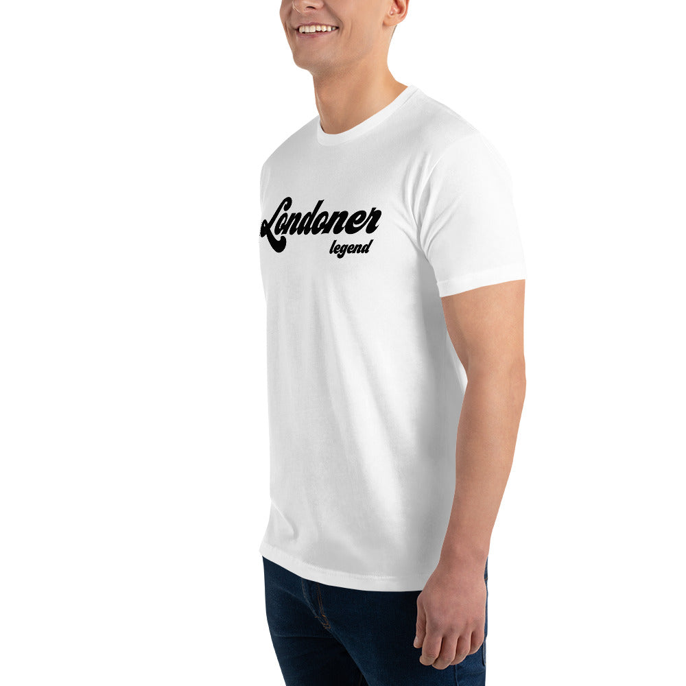 Men's Short Sleeve T-Shirt (Londoner Legend, black text)