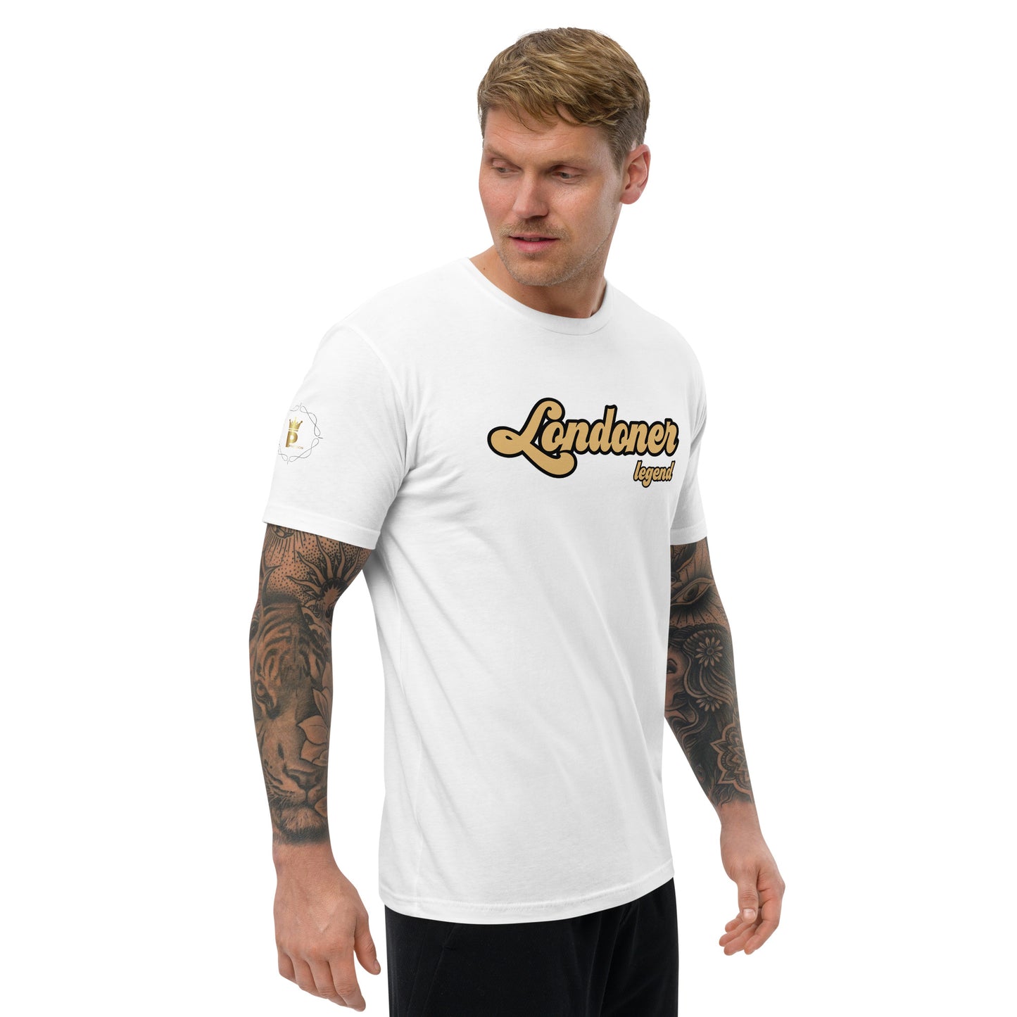 Men's Short Sleeve T-Shirt (Londoner Legend, gold)