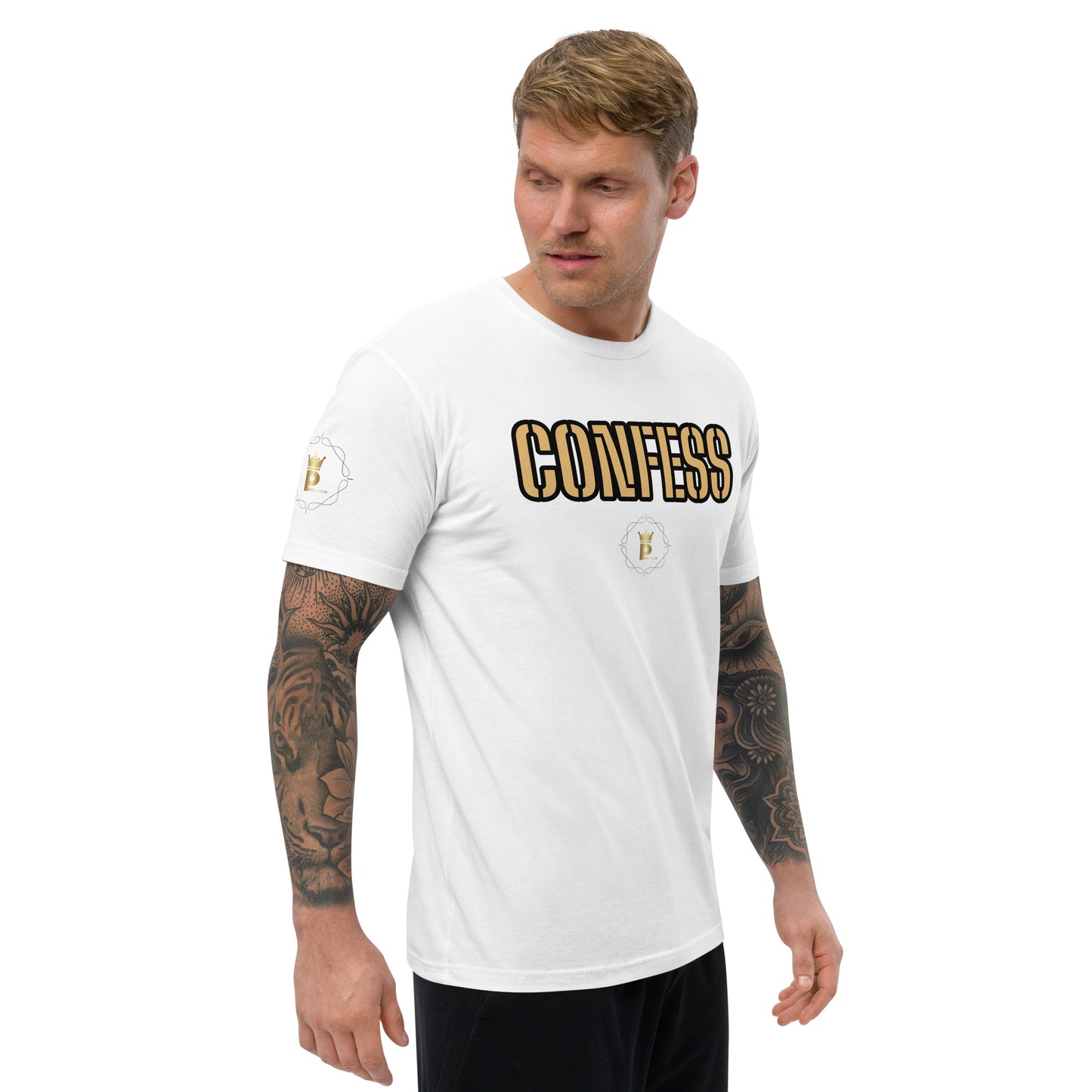 Men's Short Sleeve T-shirt (Confess)