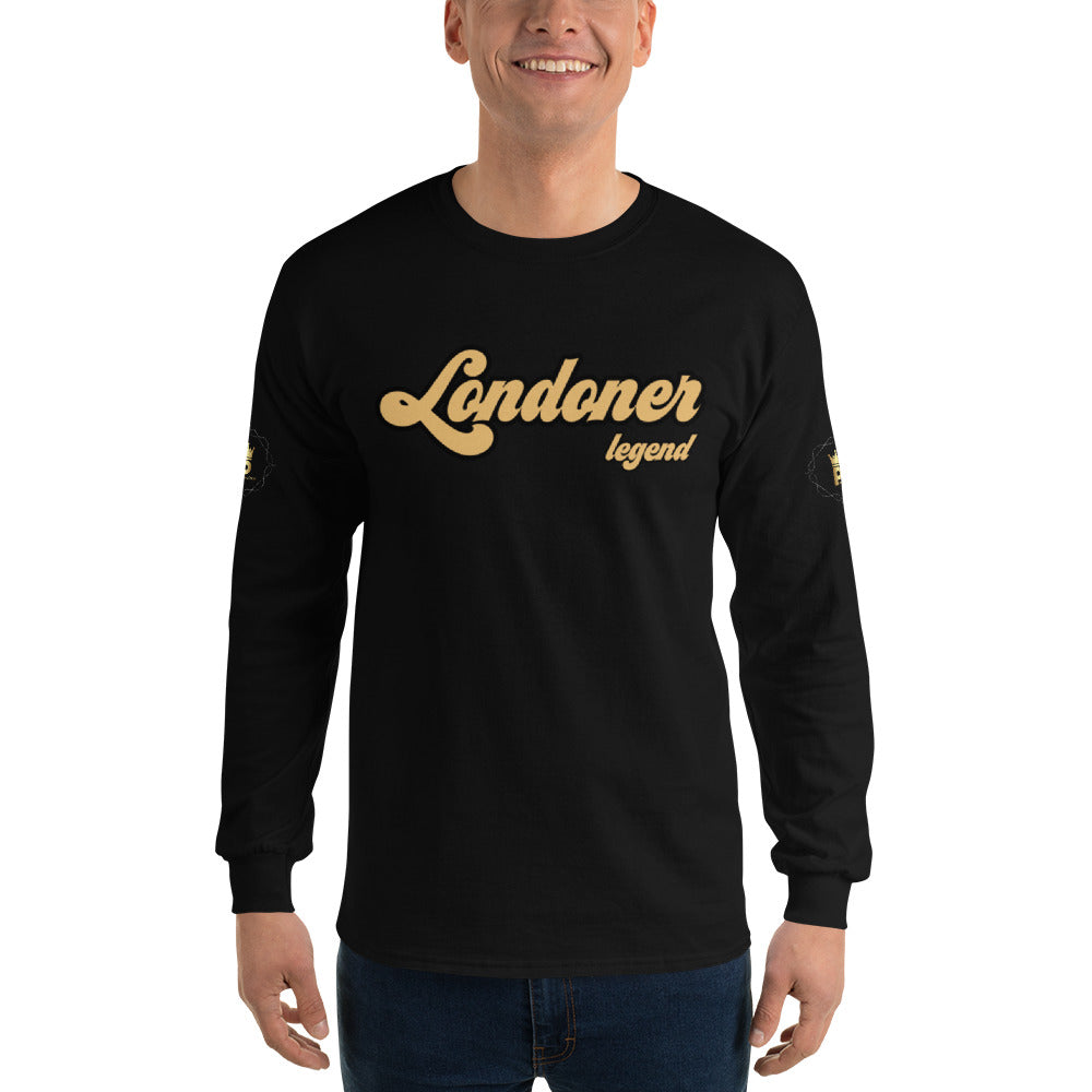 Men’s Long Sleeve Shirt (Londoner Legend - gold)
