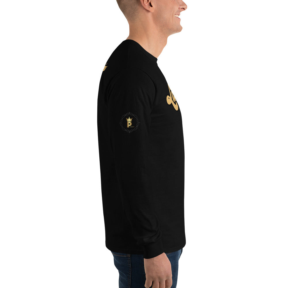 Men’s Long Sleeve Shirt (Londoner Legend - gold)