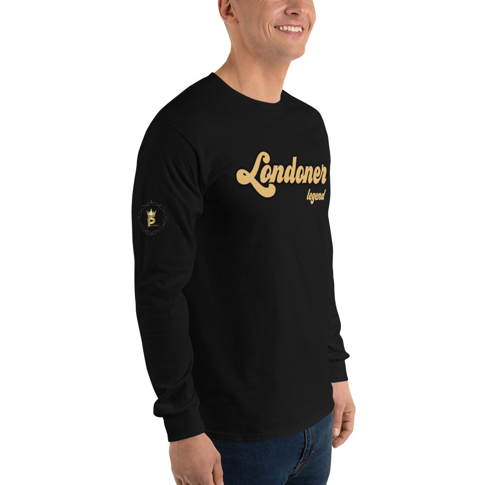 Men’s Long Sleeve Shirt (Londoner Legend - gold)