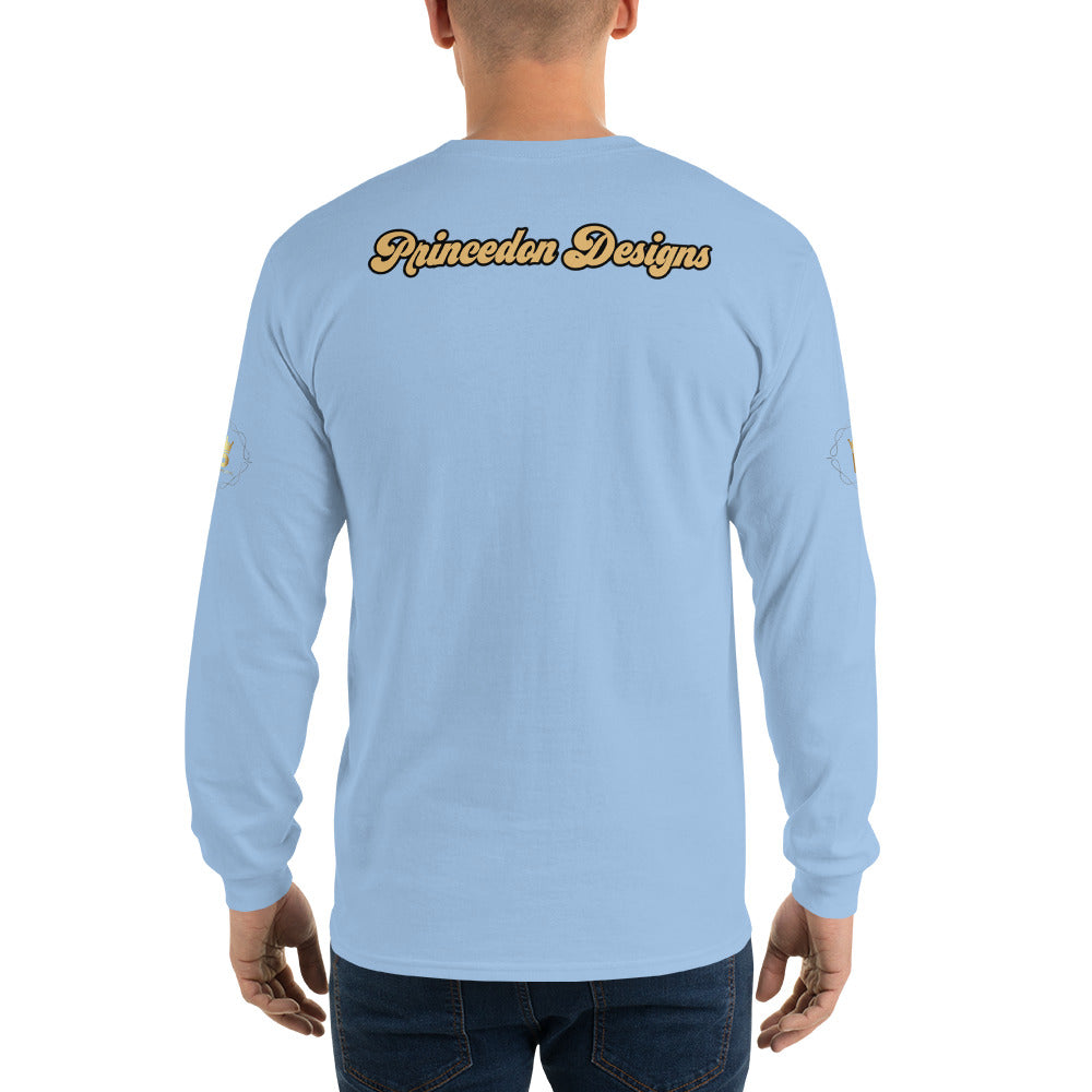 Men’s Long Sleeve Shirt (Londoner Legend - gold)