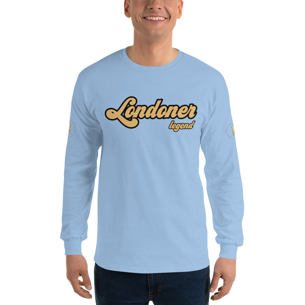 Men’s Long Sleeve Shirt (Londoner Legend - gold)