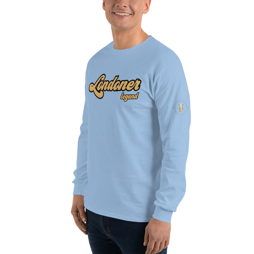 Men’s Long Sleeve Shirt (Londoner Legend - gold)