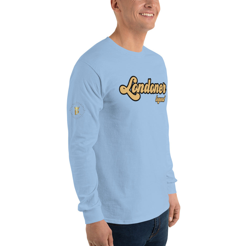 Men’s Long Sleeve Shirt (Londoner Legend - gold)