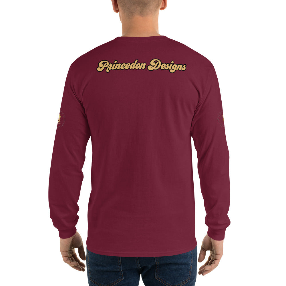 Men’s Long Sleeve Shirt (Londoner Legend - gold)