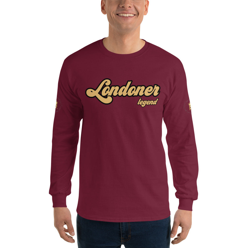 Men’s Long Sleeve Shirt (Londoner Legend - gold)
