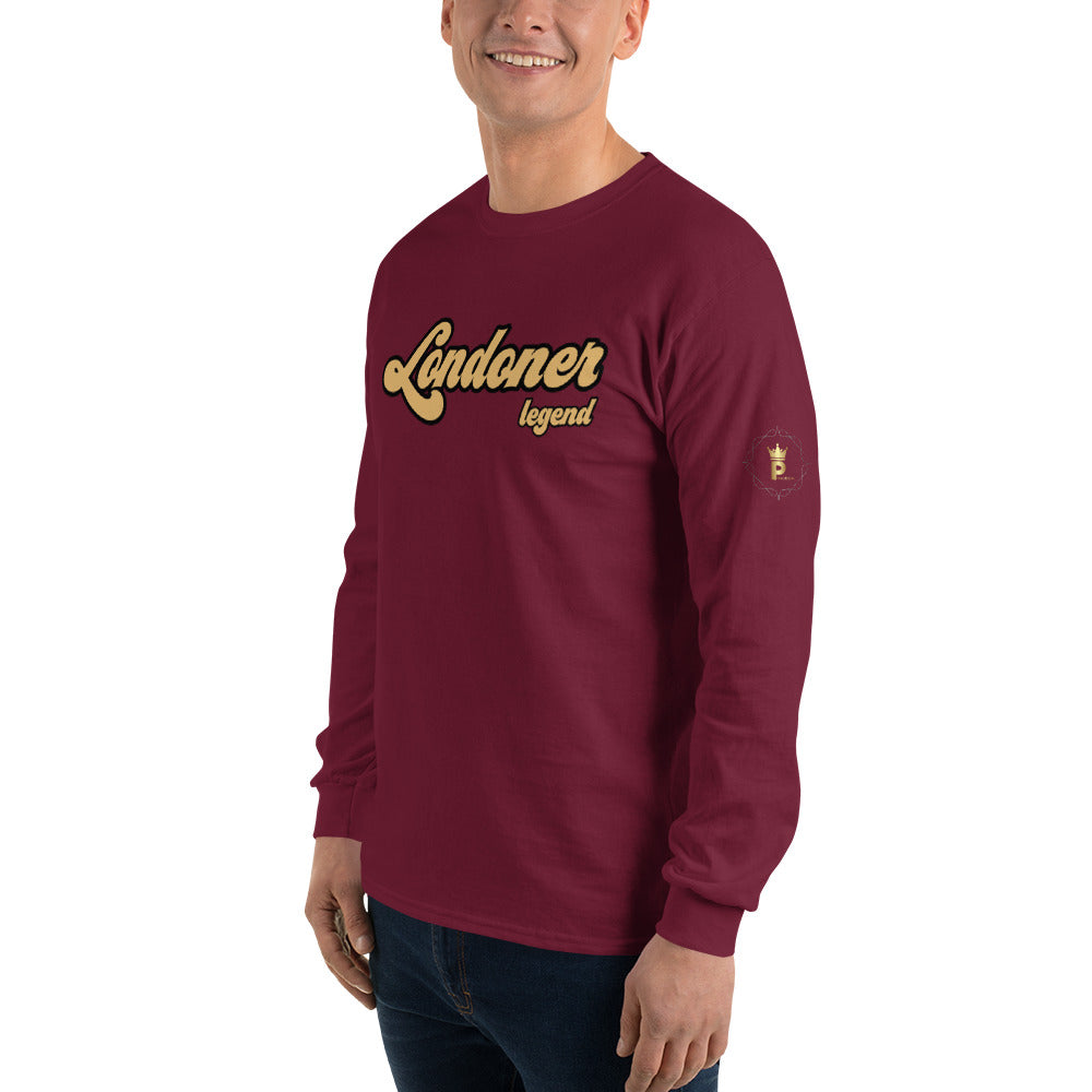 Men’s Long Sleeve Shirt (Londoner Legend - gold)