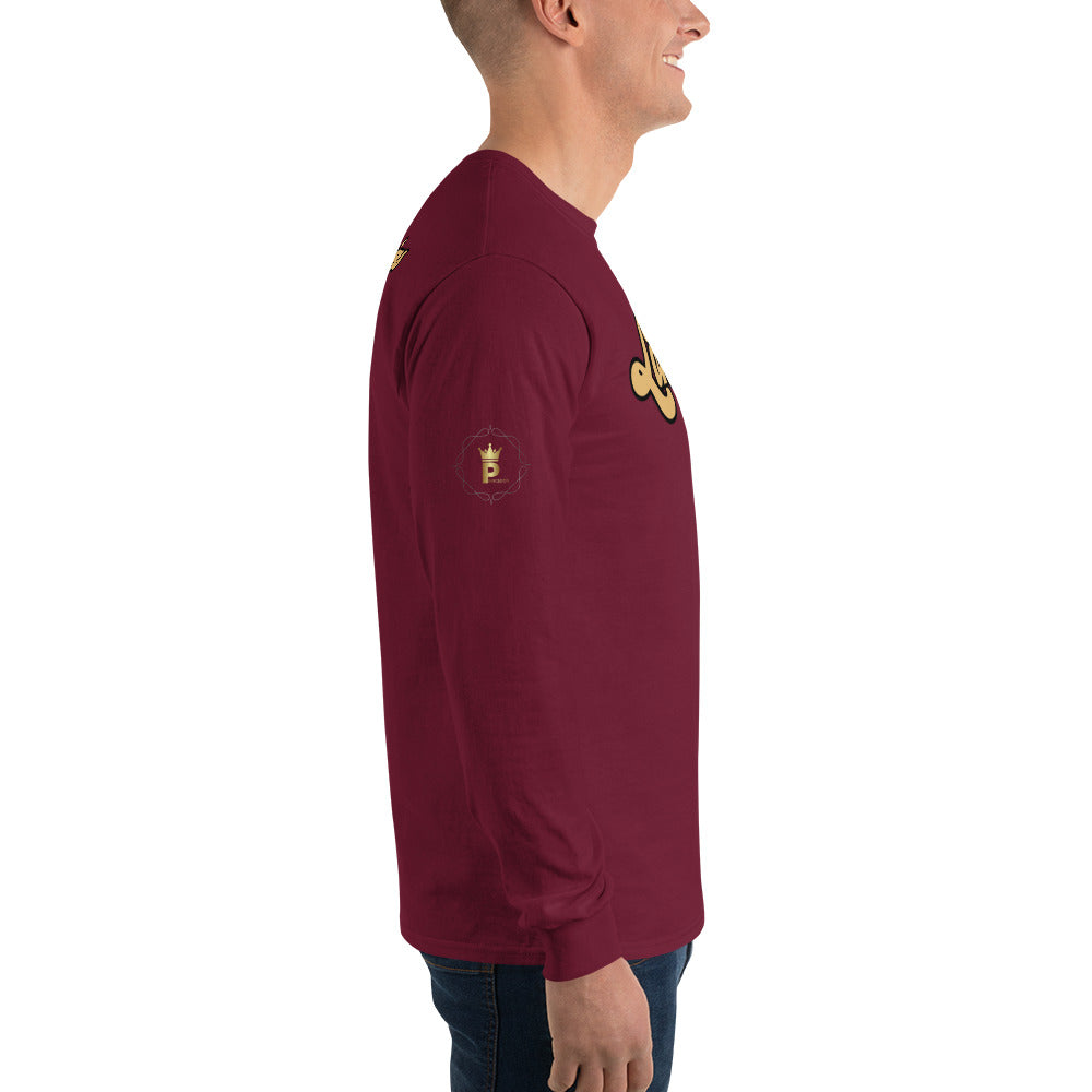 Men’s Long Sleeve Shirt (Londoner Legend - gold)