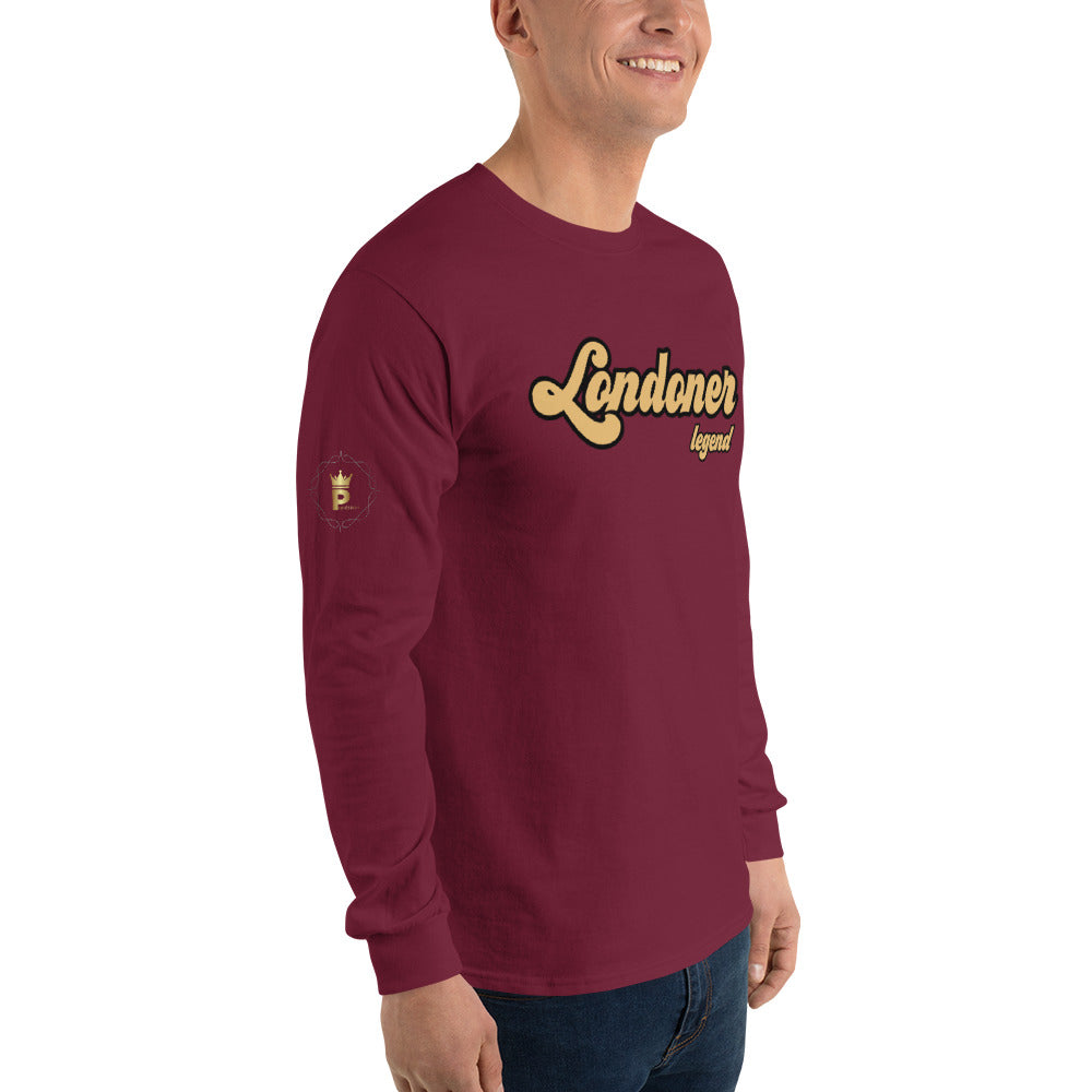 Men’s Long Sleeve Shirt (Londoner Legend - gold)