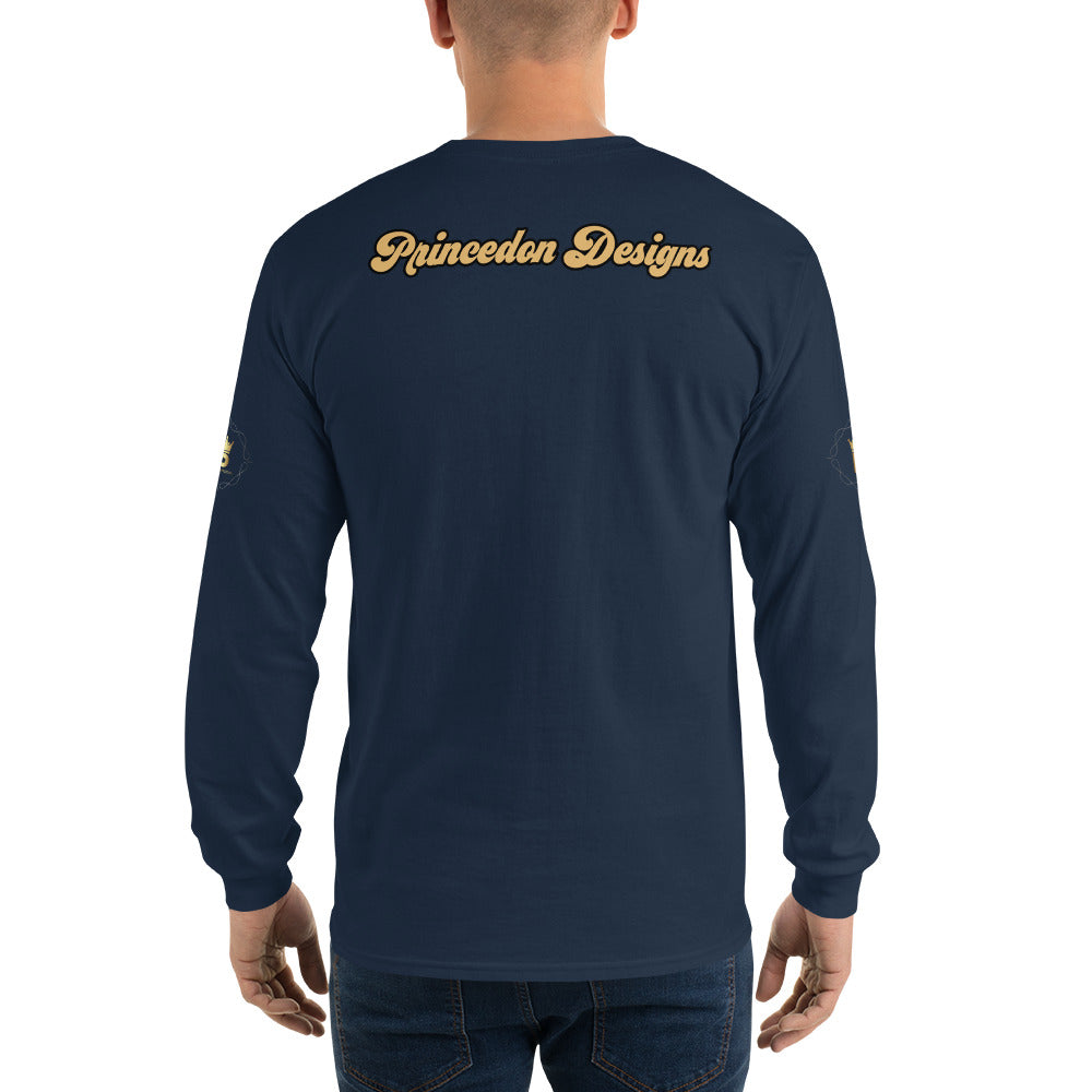 Men’s Long Sleeve Shirt (Londoner Legend - gold)