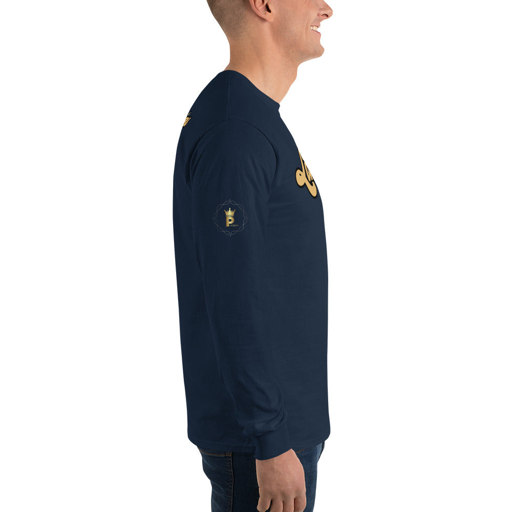 Men’s Long Sleeve Shirt (Londoner Legend - gold)