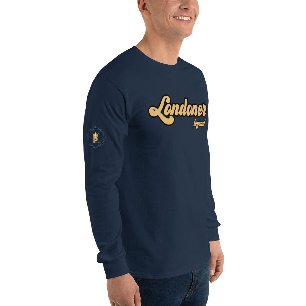 Men’s Long Sleeve Shirt (Londoner Legend - gold)