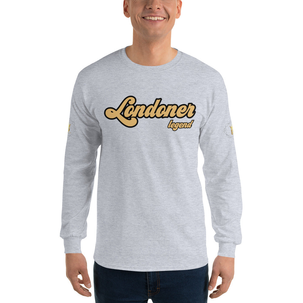 Men’s Long Sleeve Shirt (Londoner Legend - gold)