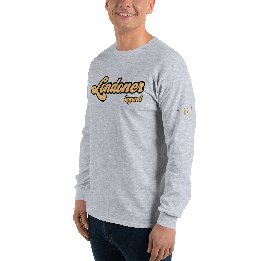 Men’s Long Sleeve Shirt (Londoner Legend - gold)