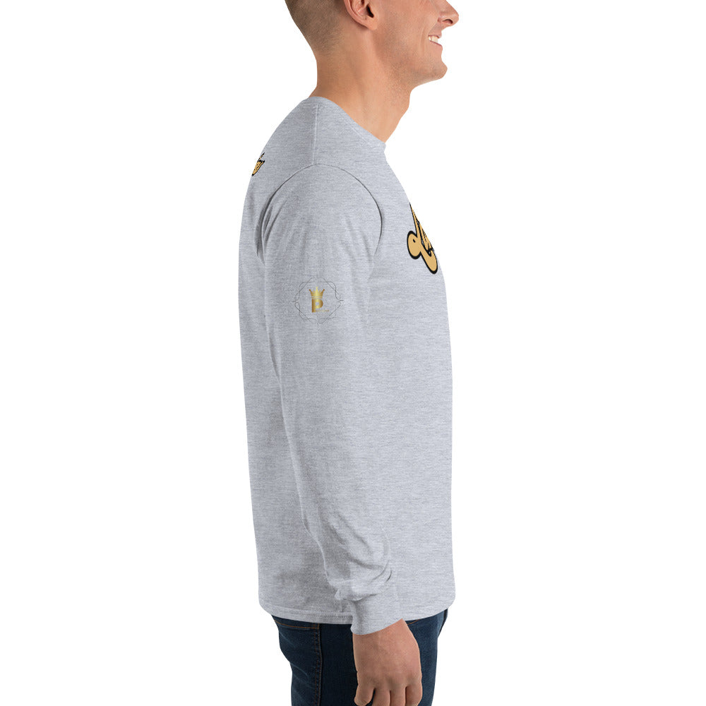 Men’s Long Sleeve Shirt (Londoner Legend - gold)