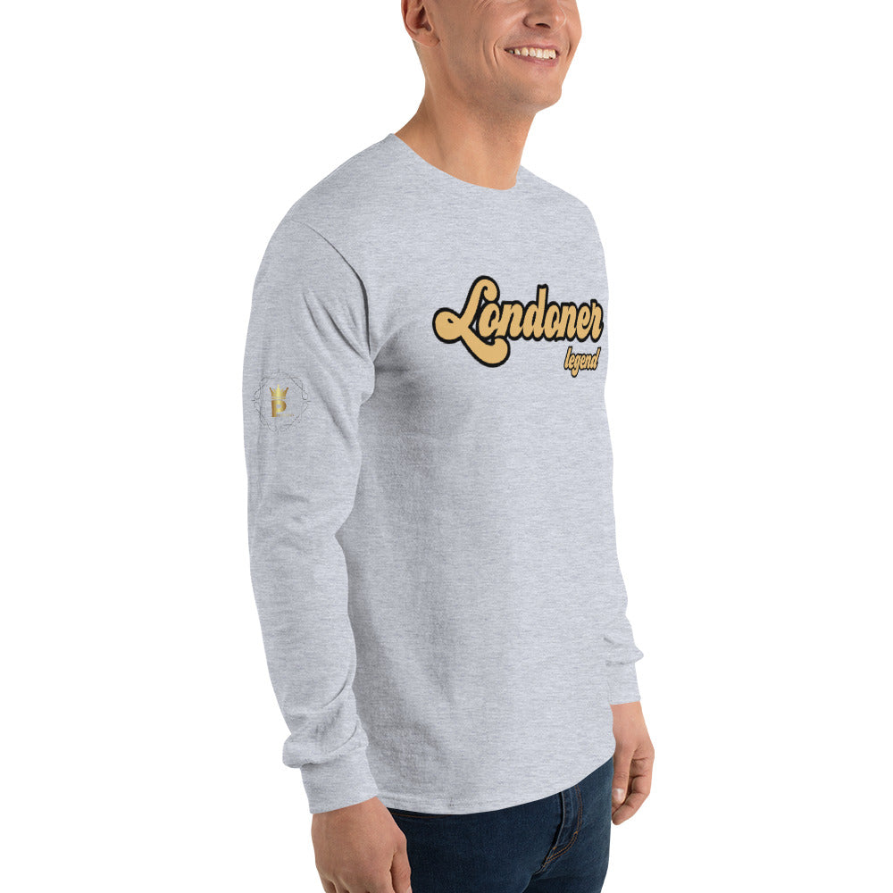 Men’s Long Sleeve Shirt (Londoner Legend - gold)
