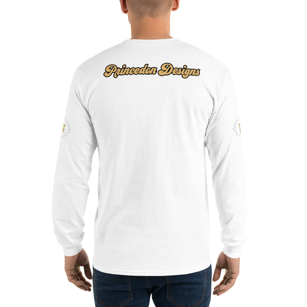 Men’s Long Sleeve Shirt (Londoner Legend - gold)