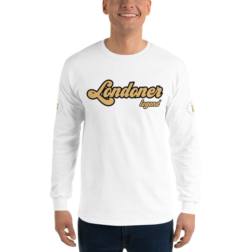 Men’s Long Sleeve Shirt (Londoner Legend - gold)
