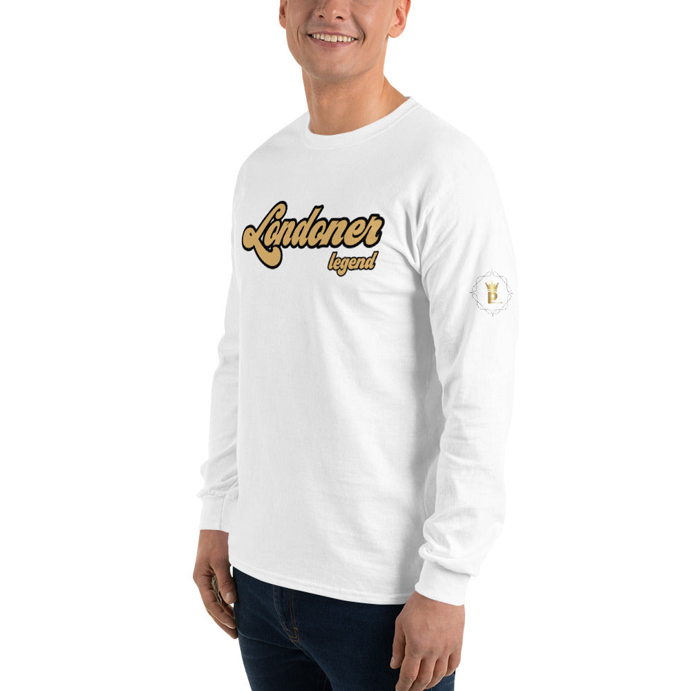 Men’s Long Sleeve Shirt (Londoner Legend - gold)