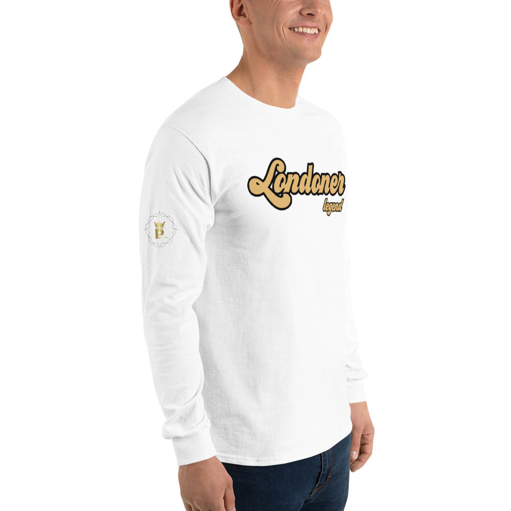 Men’s Long Sleeve Shirt (Londoner Legend - gold)
