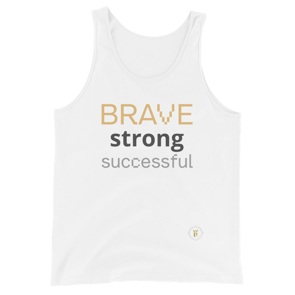 Men's Tank Top (Brave Strong Successful)