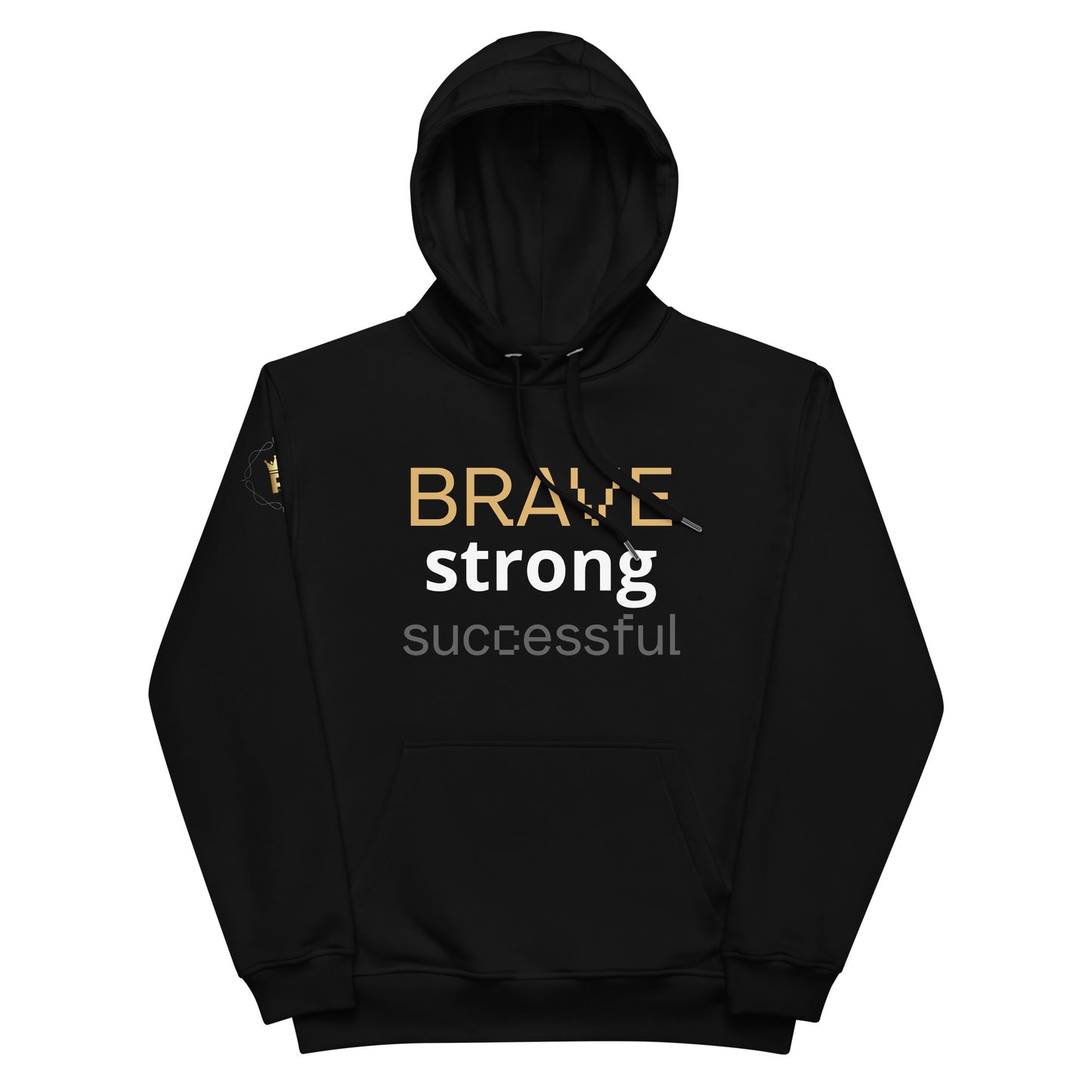 Premium Hoodie (Brave) black