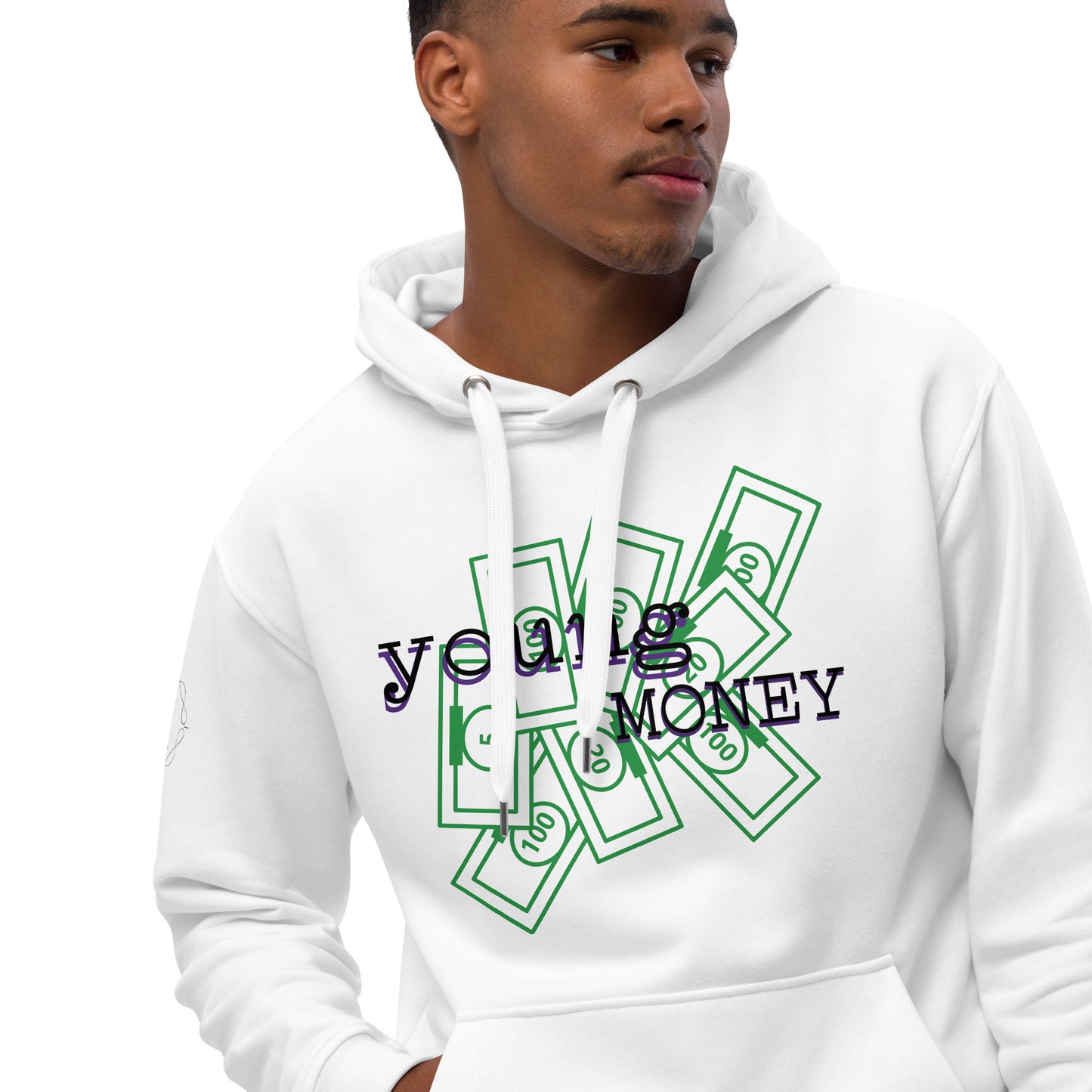 Premium Hoodie (Young Money) white