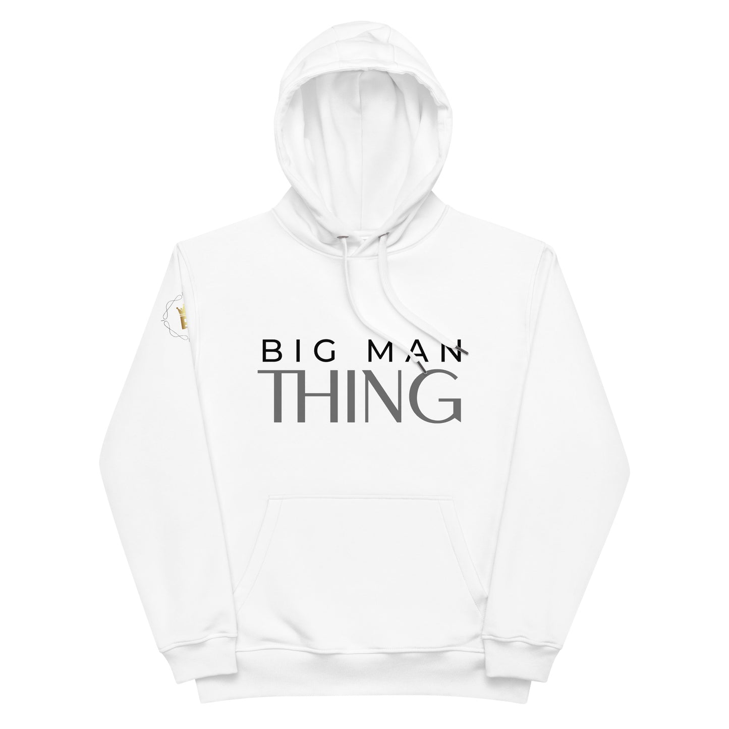 Premium Eco Hoodie White (Big Man Thing)