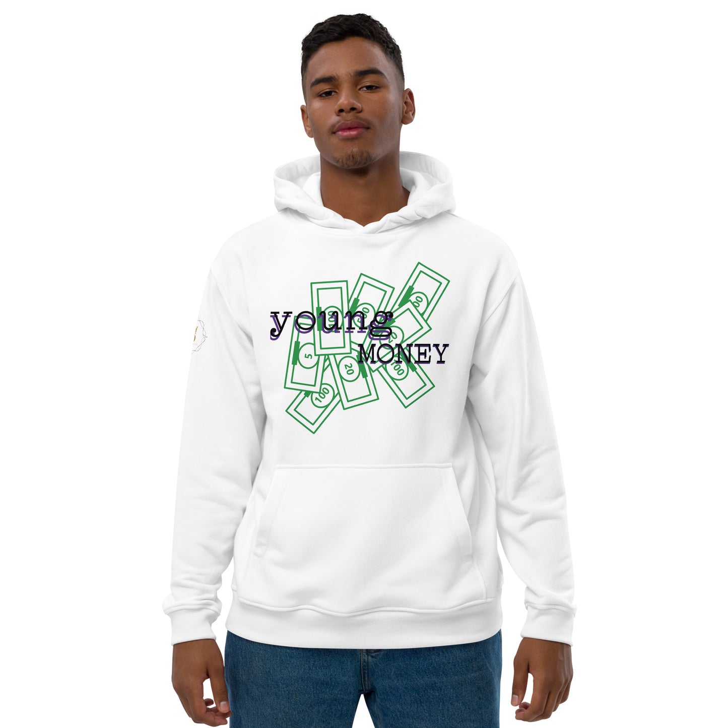 Premium Hoodie (Young Money) white