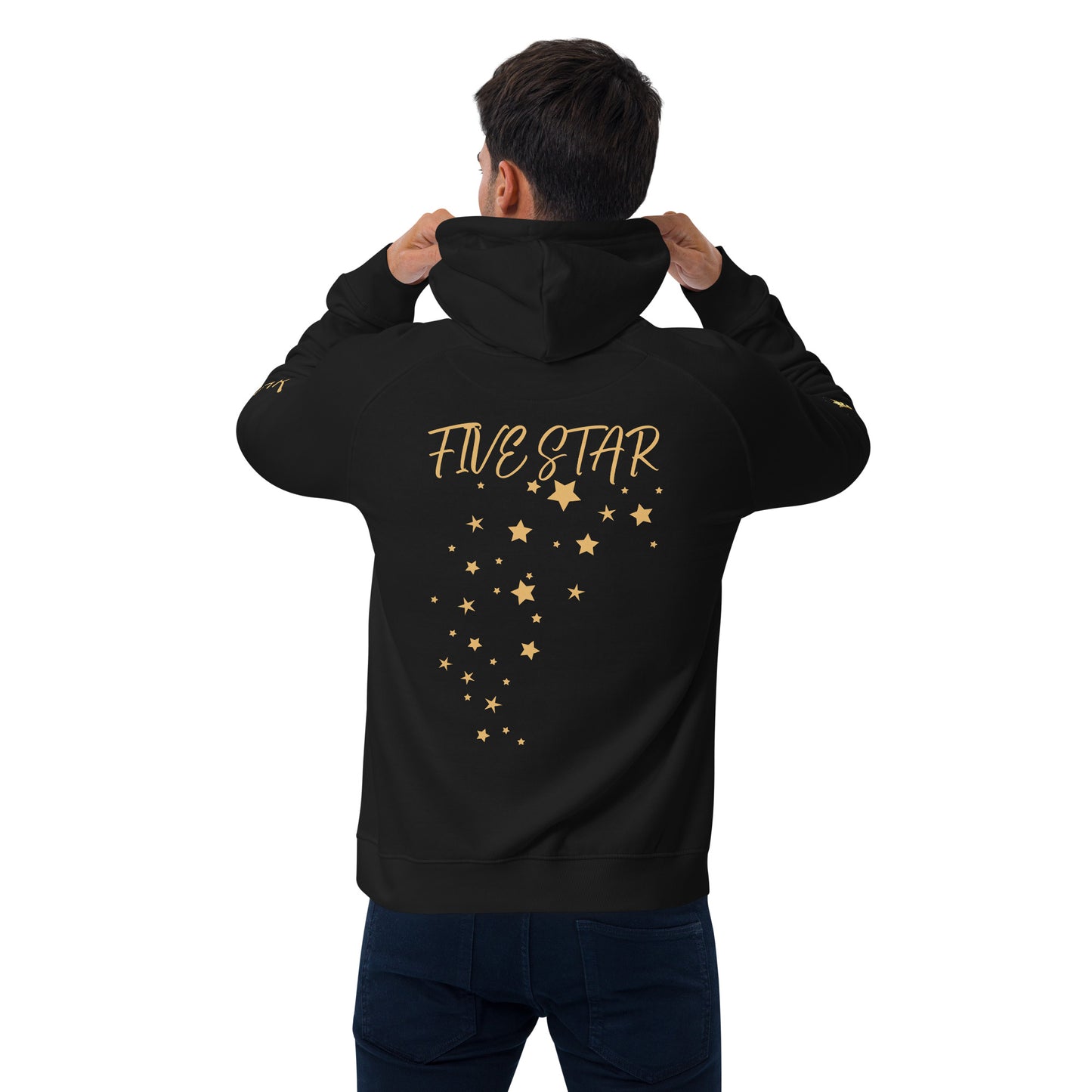 Unisex eco raglan hoodie (FIVE STAR GOLD PRINCEDON)