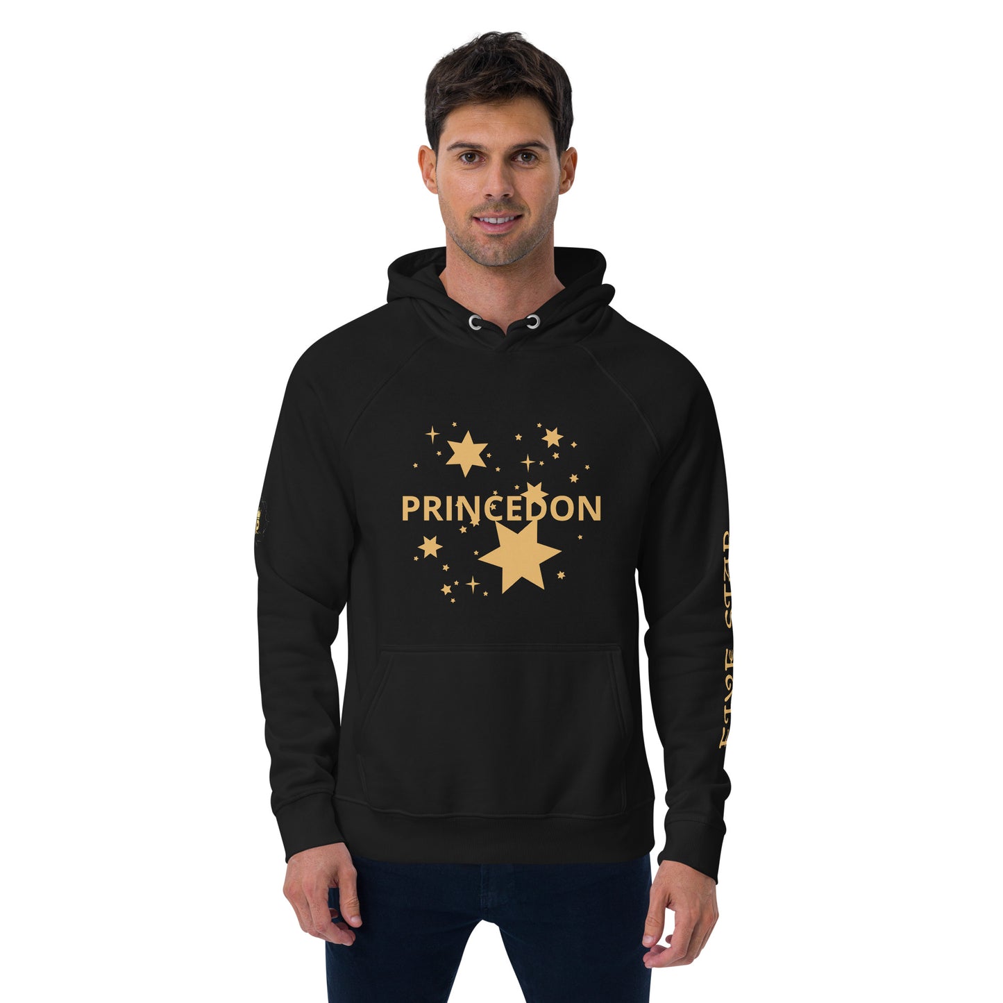 Unisex eco raglan hoodie (FIVE STAR GOLD PRINCEDON)