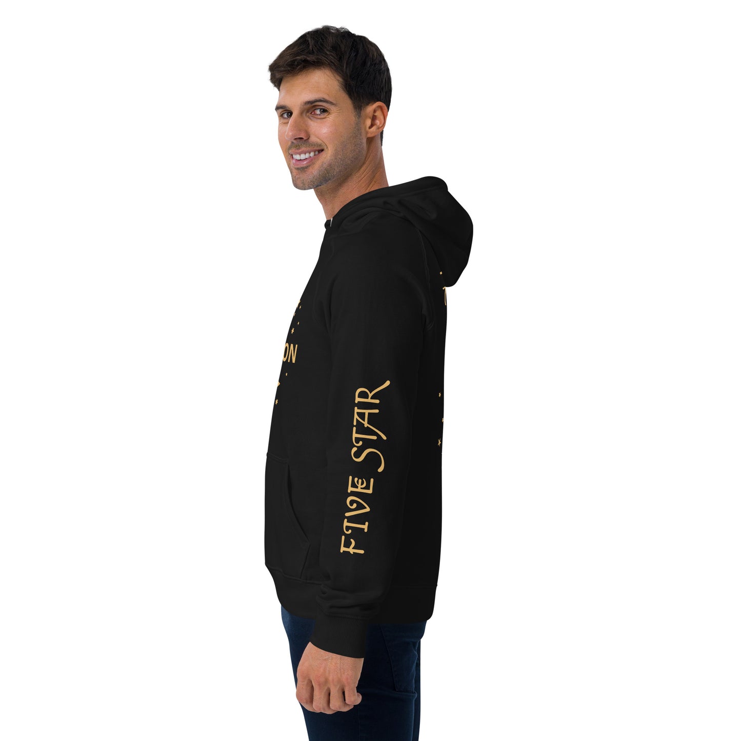 Unisex eco raglan hoodie (FIVE STAR GOLD PRINCEDON)