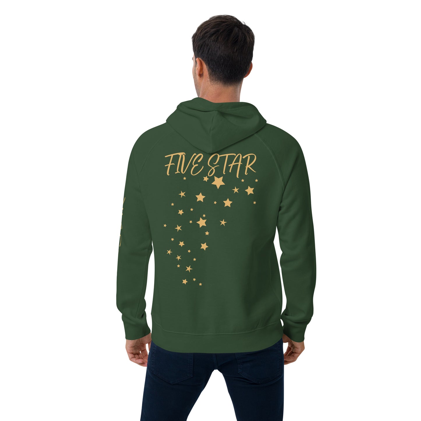 Unisex eco raglan hoodie (FIVE STAR GOLD PRINCEDON)