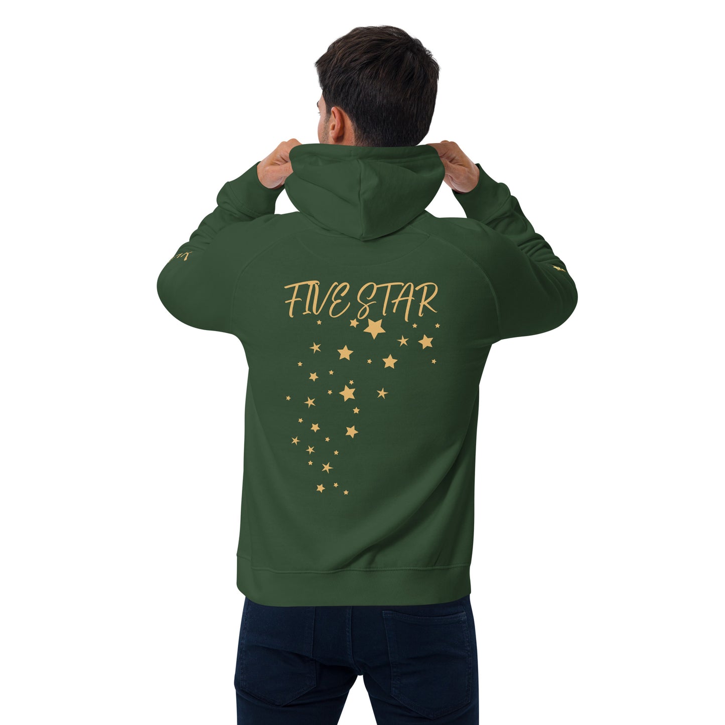 Unisex eco raglan hoodie (FIVE STAR GOLD PRINCEDON)